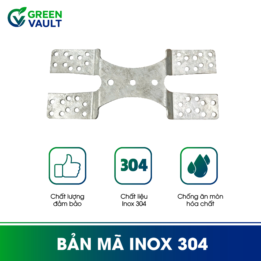 Bản mã Inox 304