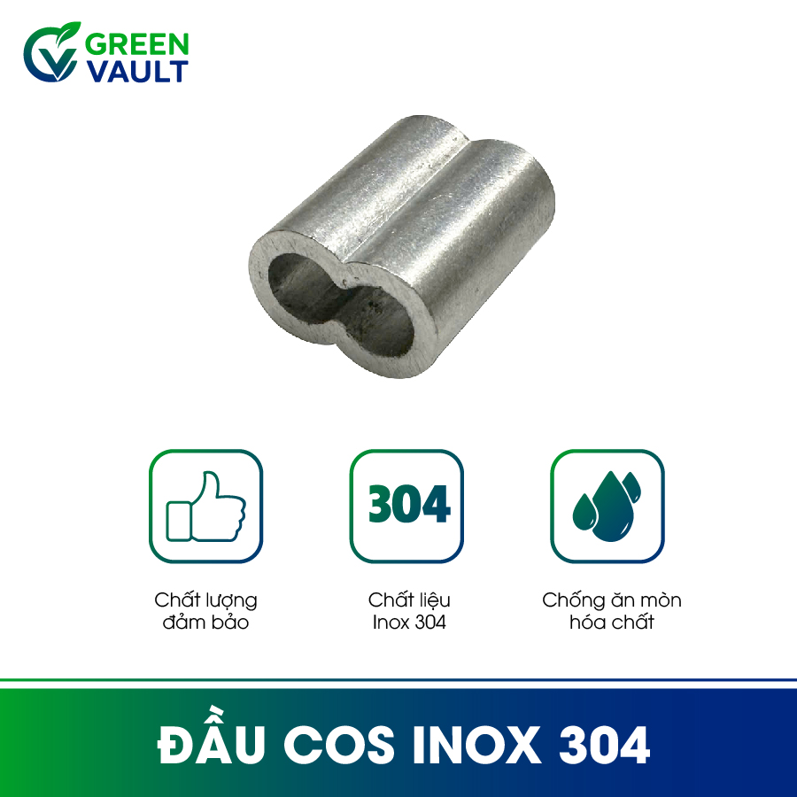 Đầu COS Inox 304